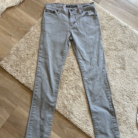Vintage Levi's - Grey 510 Skinny Jeans - Picture 10 of 10
